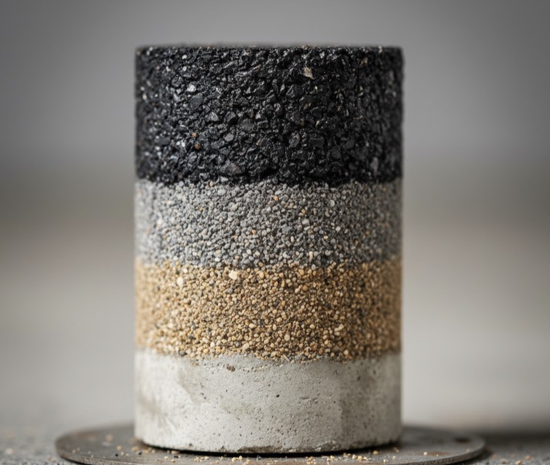 Carottage routier pour diagnostic amiante et HAP sur enrobés bitumineux